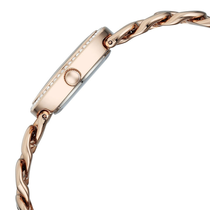 Titan Raga Spotlight Grey Dial Rose Gold Bracelet Women&