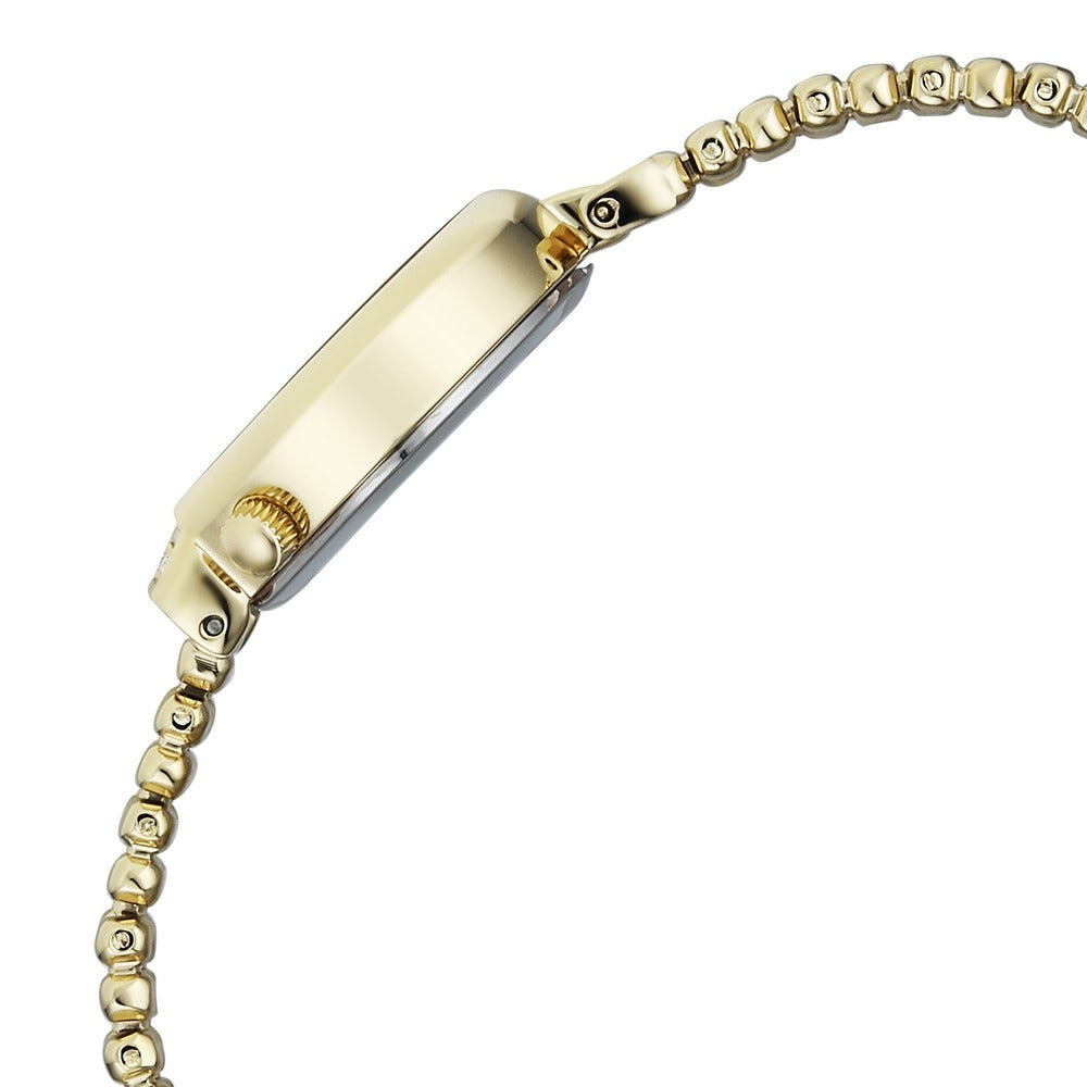 Titan Raga Spotlight White Dial Gold Bracelet Women&