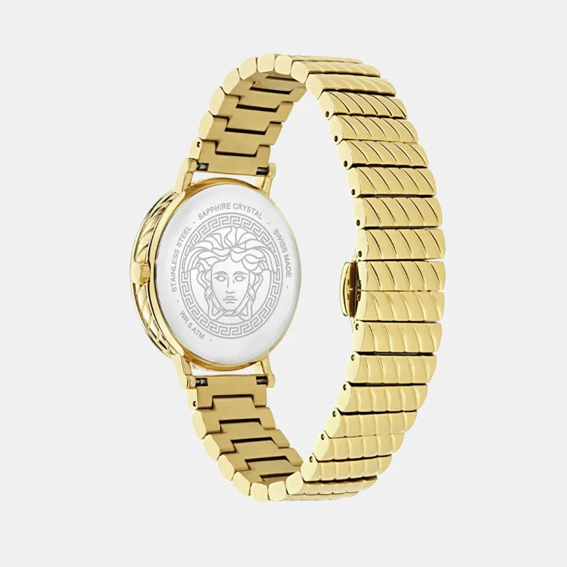 Versace Hellenyium VE0O00525 Blue Dial Stainless Steel Ladies&