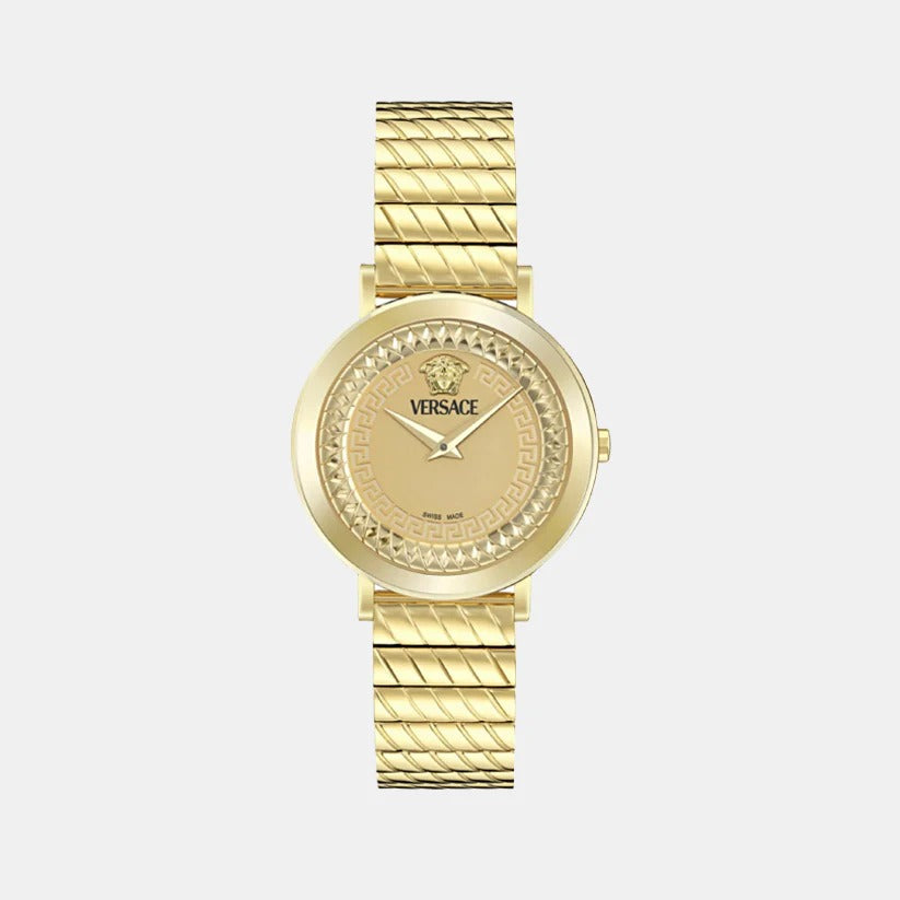 Versace Hellenyium VE0O00525 Blue Dial Stainless Steel Ladies&