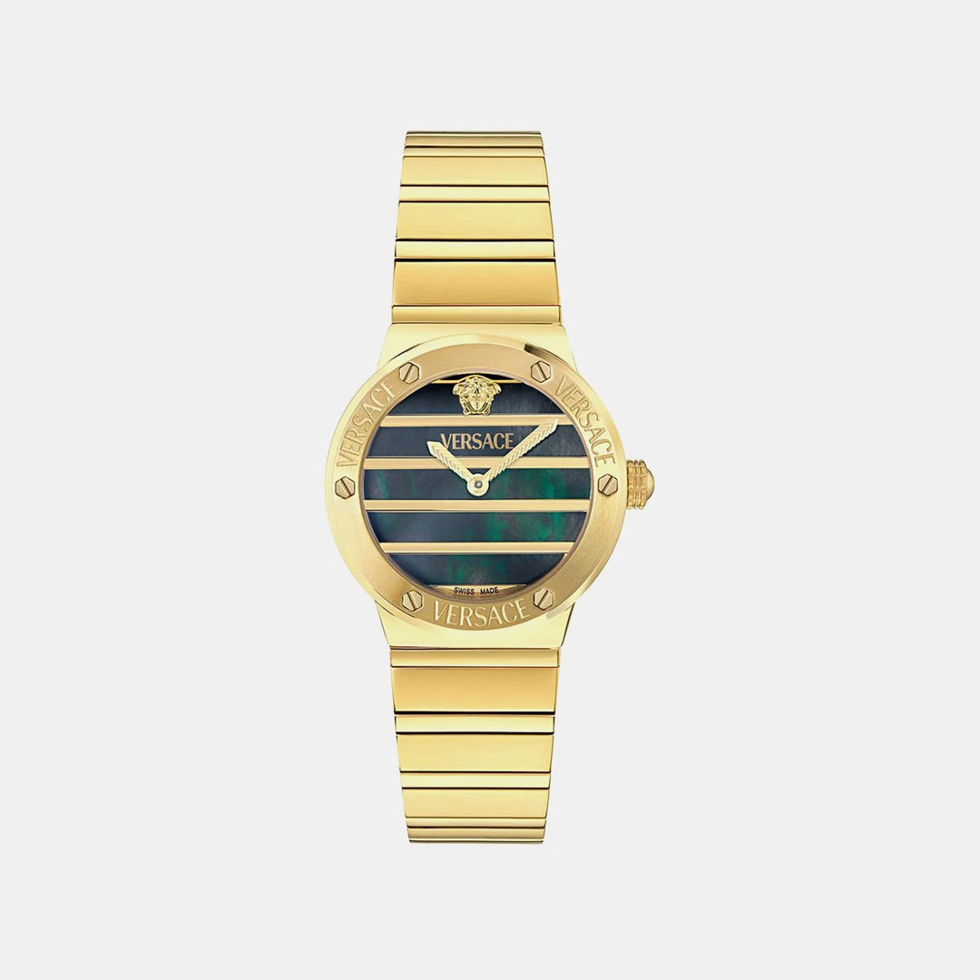 Versace Greca Logo Pearl Women&