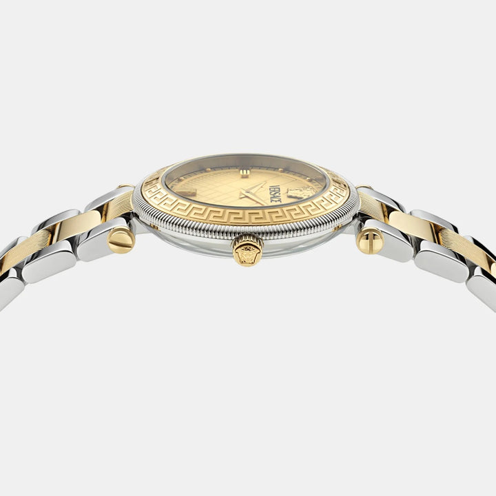 Versace Versace Reve VE8B00324 Gold Dial Stainless Steel Men&