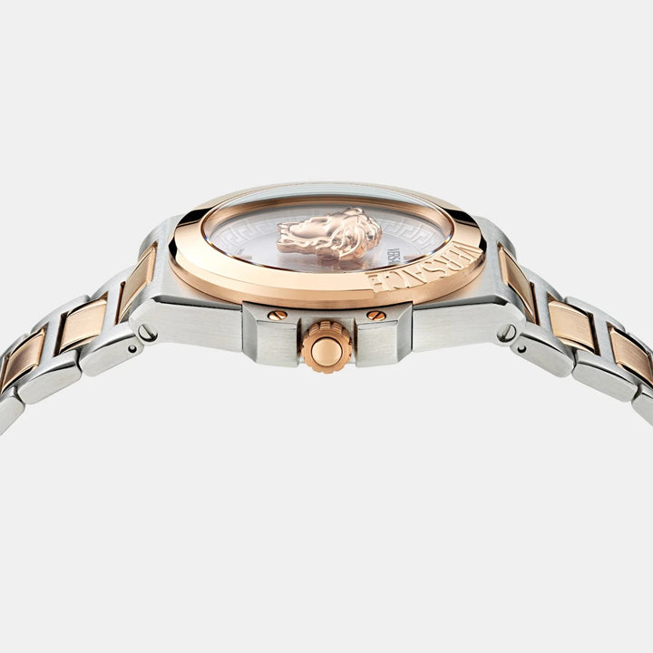 Versace Versace Hera VE8D00424 White Dial Stainless Steel Women&
