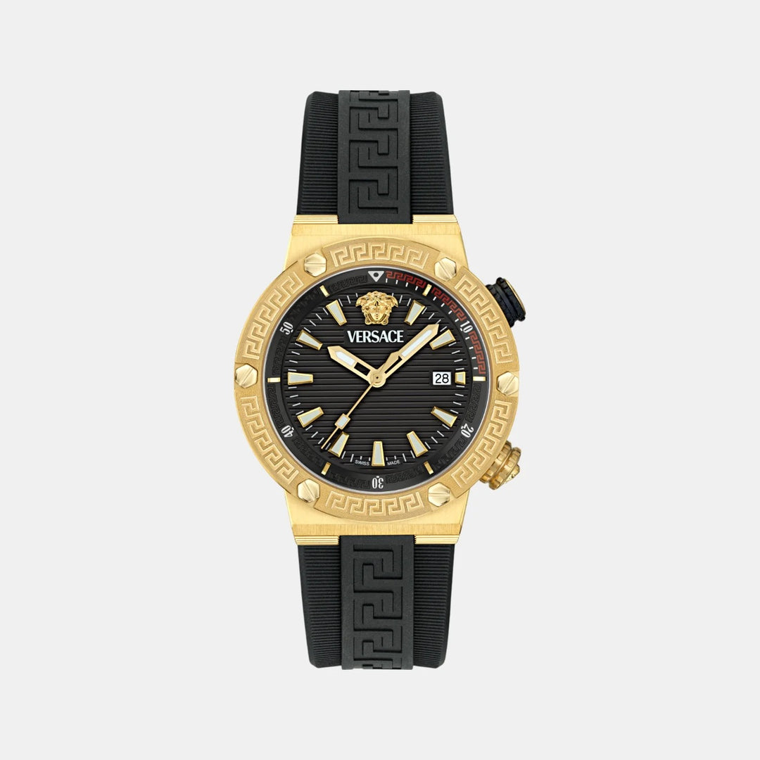 Versace Greca Logo VE8G00324 Two Tone Dial Stainless Steel Men&