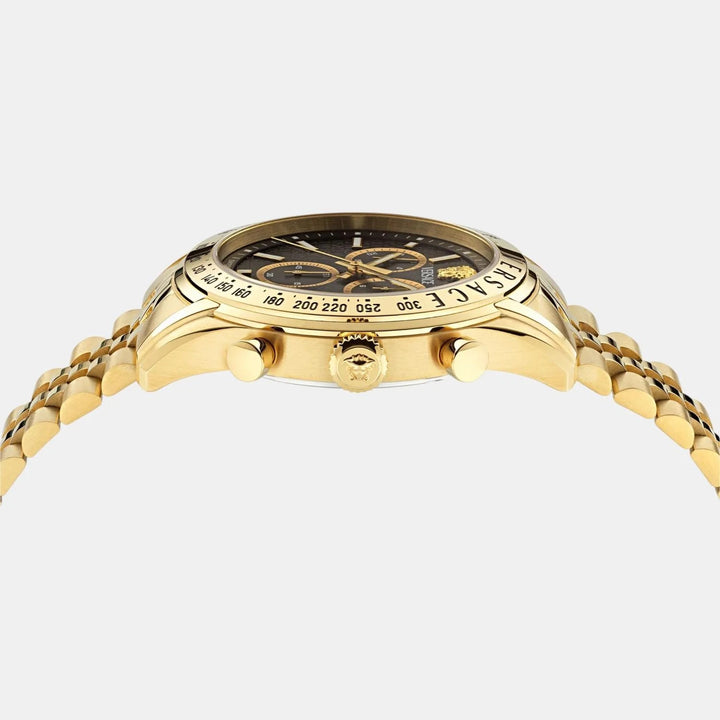 Versace Versace Chrono Master VE8R00624 black-tone Dial Gold Stainless Steel Women&