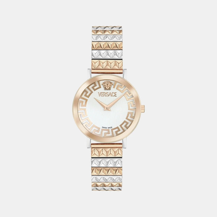 Versace V-Code Lady VE9A00324 Silver Dial Stainless Steel Women&