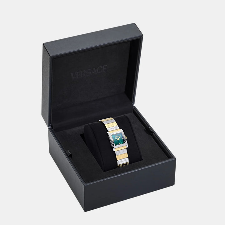 Versace Mosaic VE9B00124 Green Dial Stainless Steel Men&