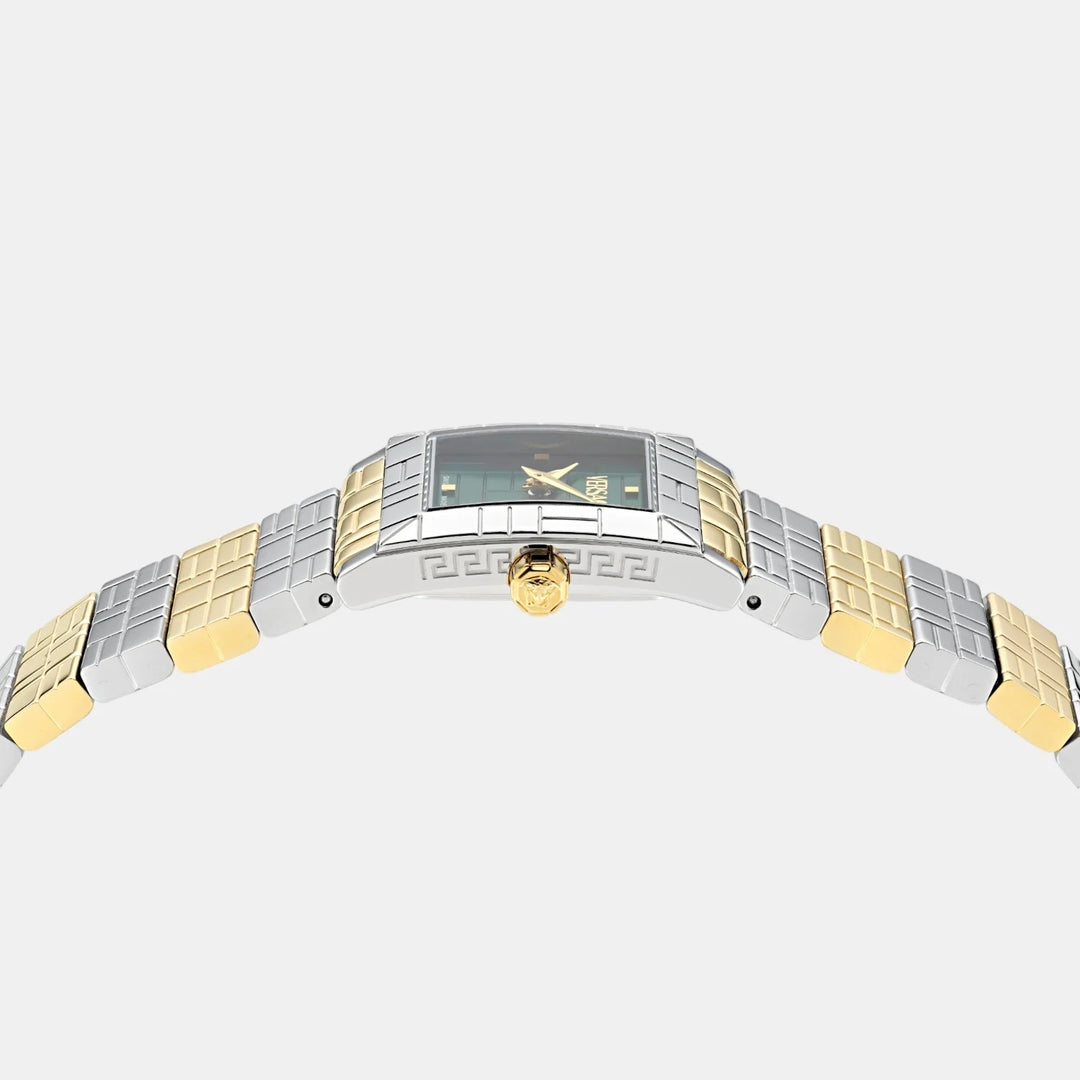 Versace Mosaic VE9B00124 Green Dial Stainless Steel Men&