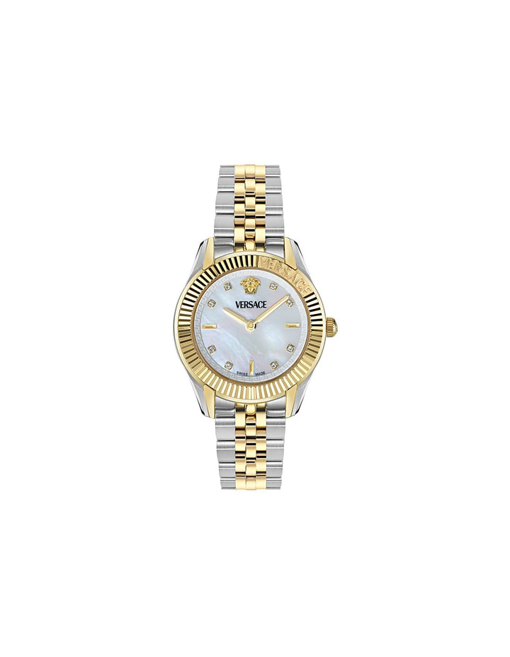 Versace Greca Dome VE9CA0625 Mother Of Pearl Dial Stainless Steel Women&