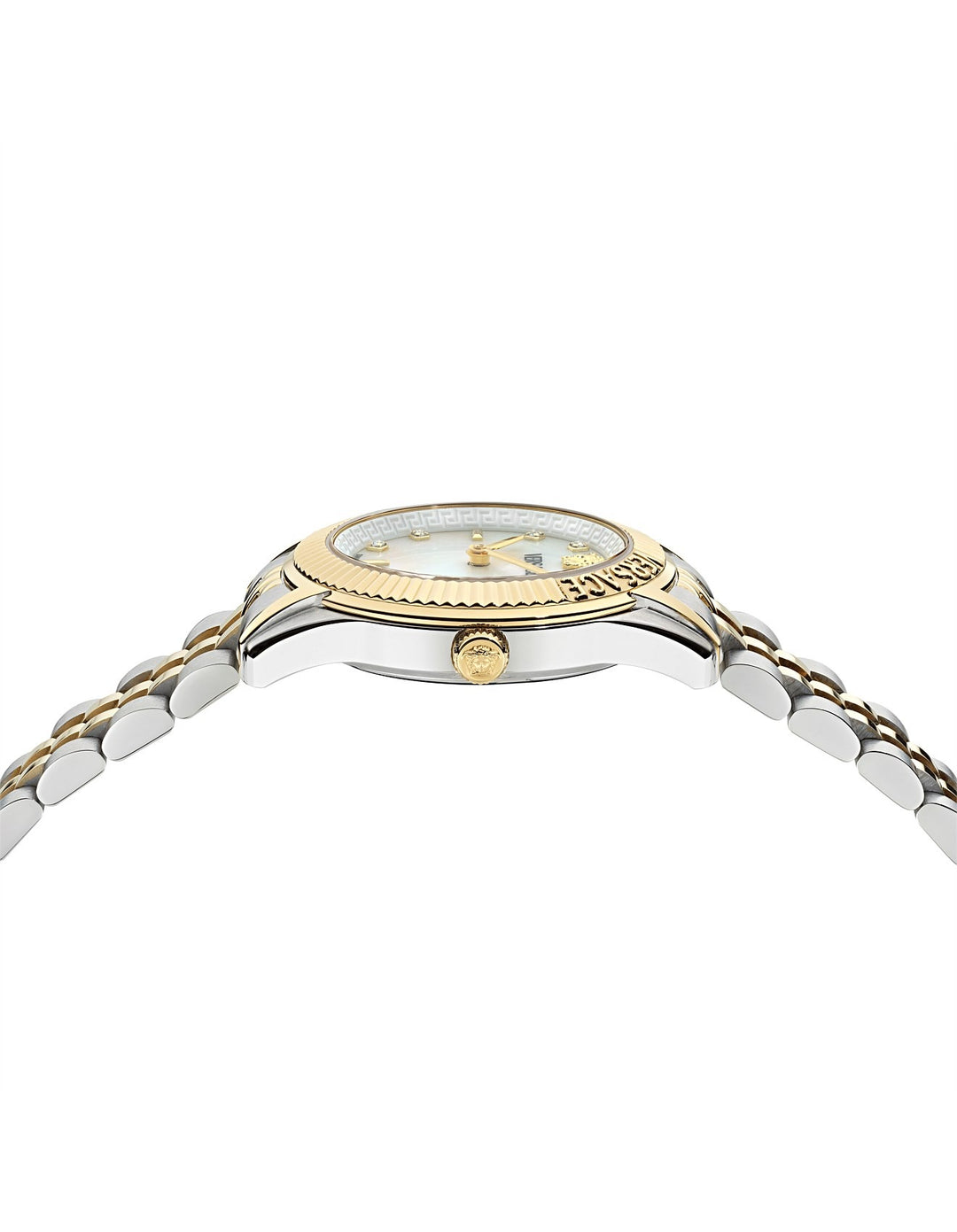 Versace Greca Dome VE9CA0625 Mother Of Pearl Dial Stainless Steel Women&