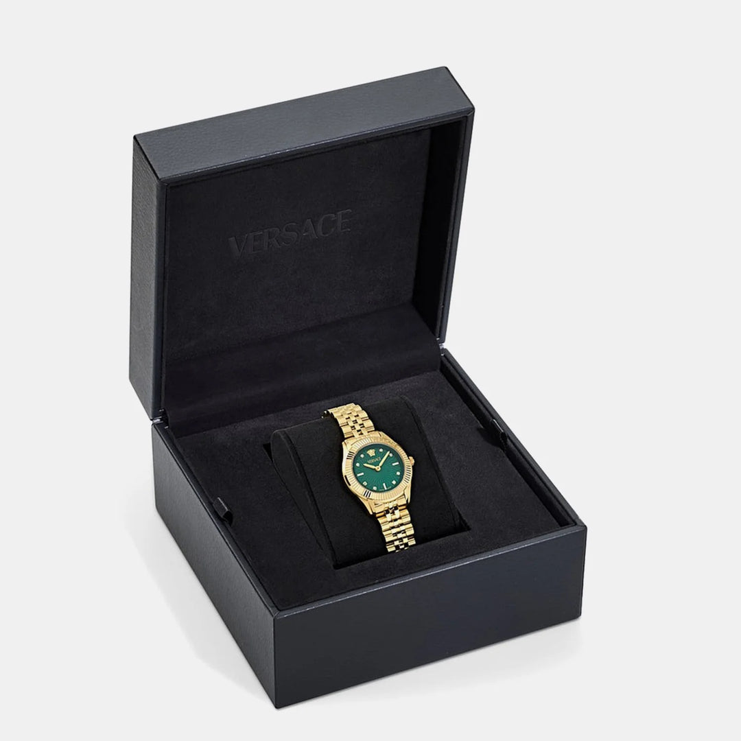 Versace Greca Dome VE9CA0725 Green Dial Stainless Steel Men&