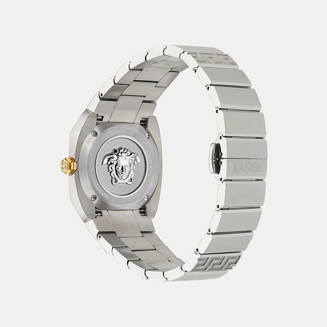 Versace Greca Time VE9E00424 Green Dial Stainless Steel Men&