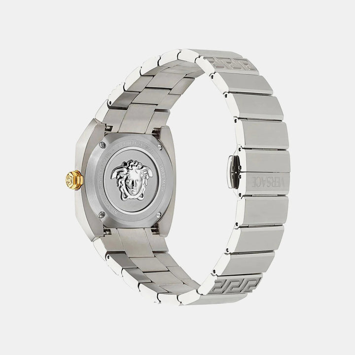 Versace Greca Time VE9E00424 Green Dial Stainless Steel Men&