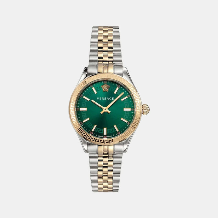 Versace Hellenyium VEHU00420 Green Dial Stainless Steel Men&