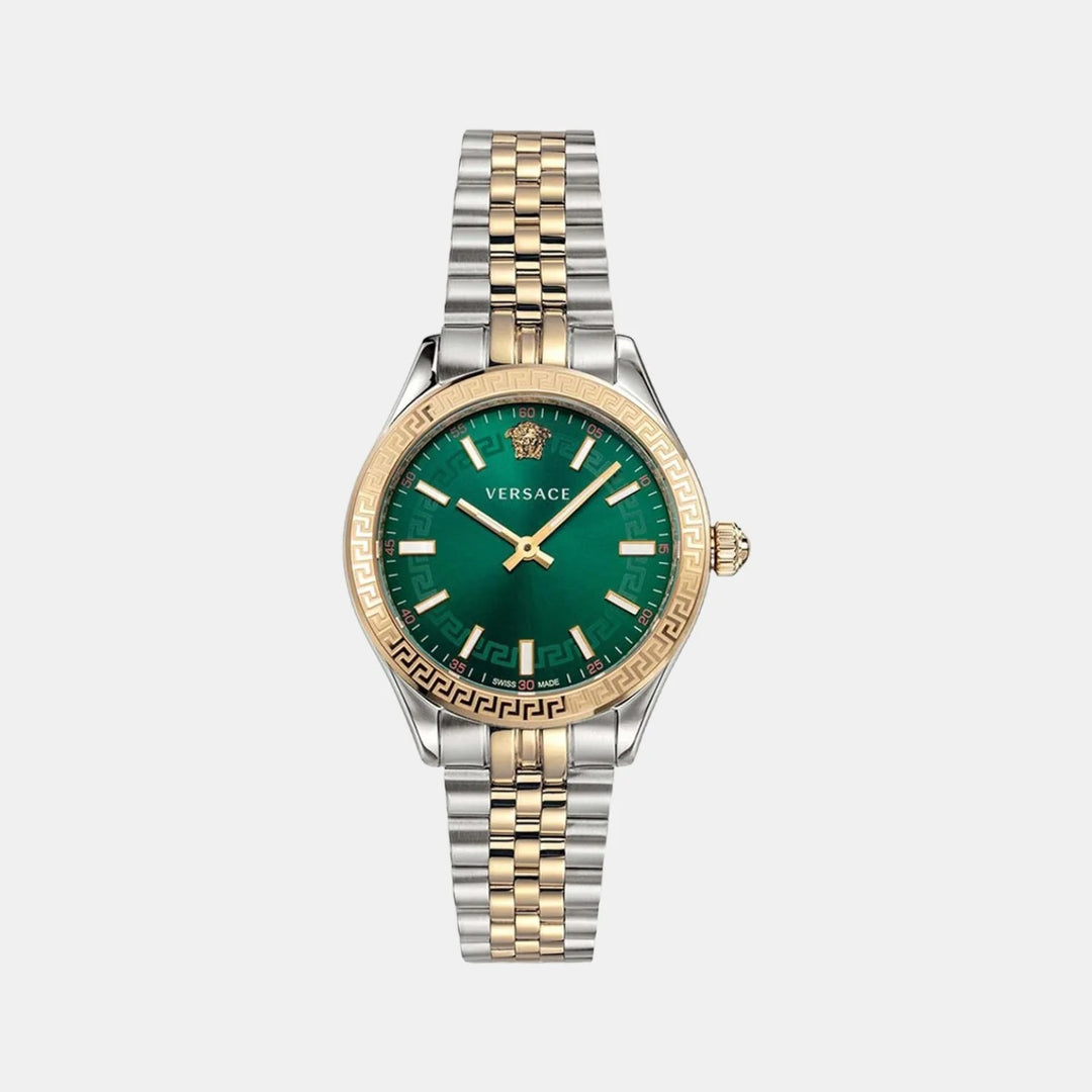 Versace Hellenyium VEHU00420 Green Dial Stainless Steel Men&