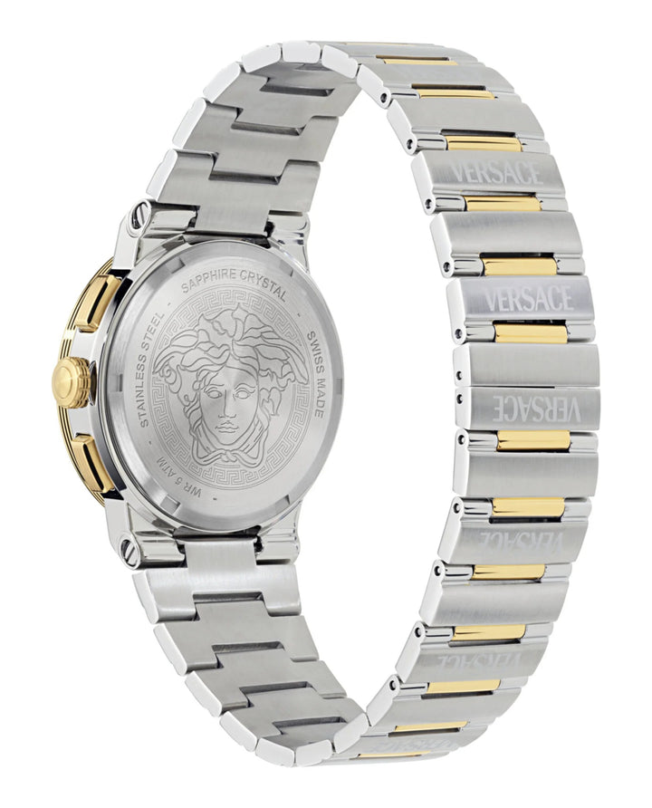 Versace VEKMA0425 Green Dial Stainless Steel Men&