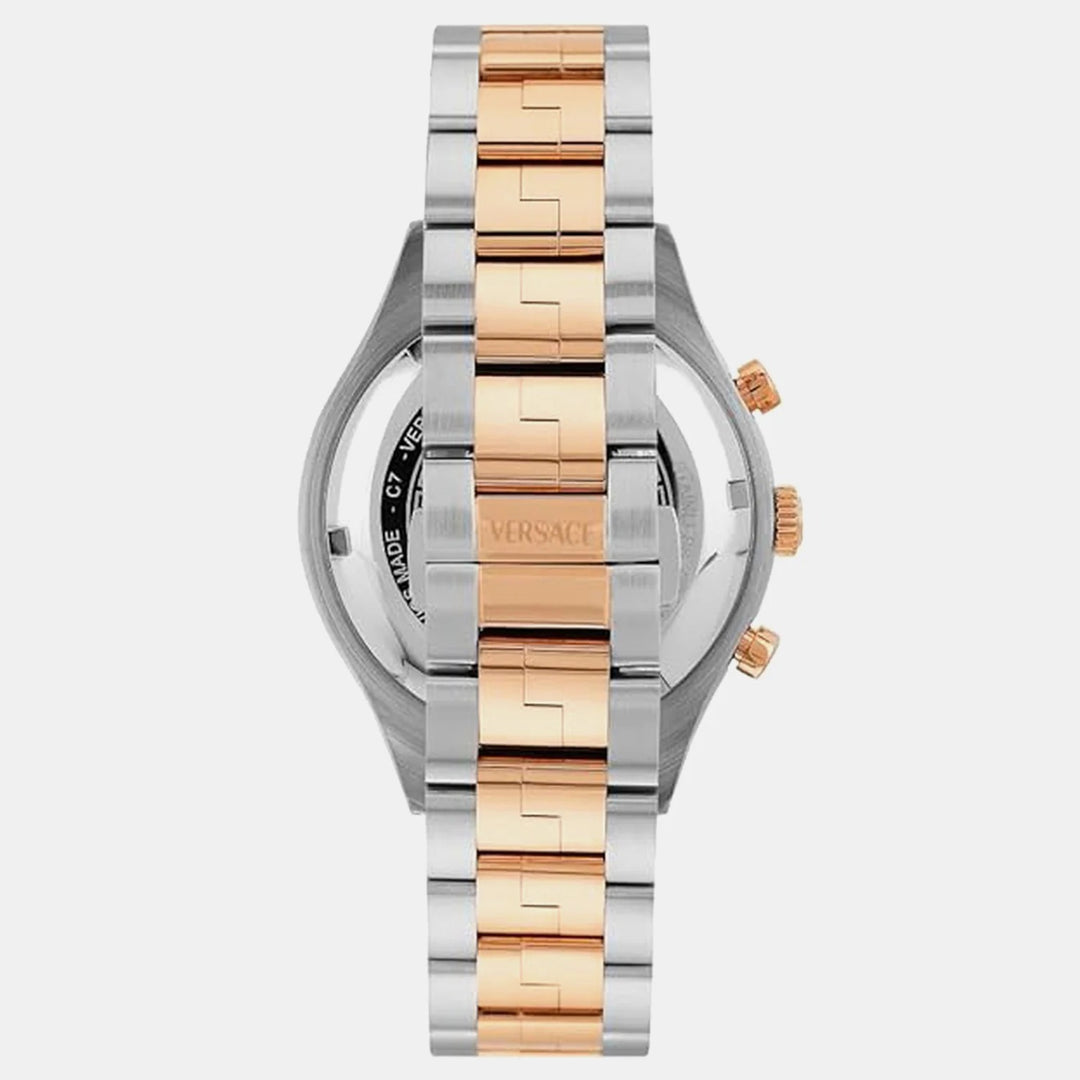 Versace Hellen VEPCA0424 Gold Dial Stainless Steel Men&