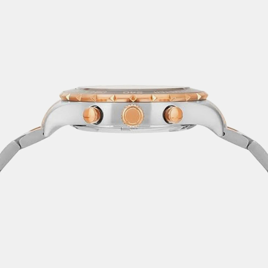 Versace Hellen VEPCA0424 Gold Dial Stainless Steel Men&
