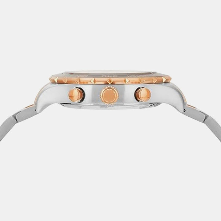 Versace Hellen VEPCA0424 Gold Dial Stainless Steel Men&