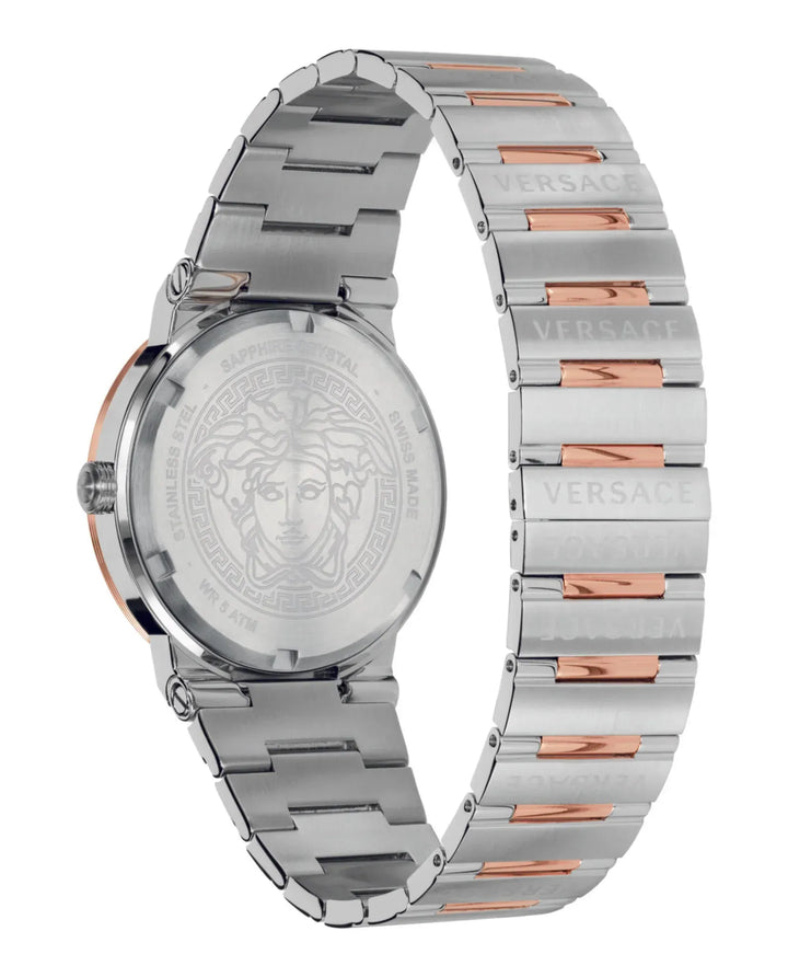Versace Greca VEVI00923 Silver Dial Stainless Steel Men&