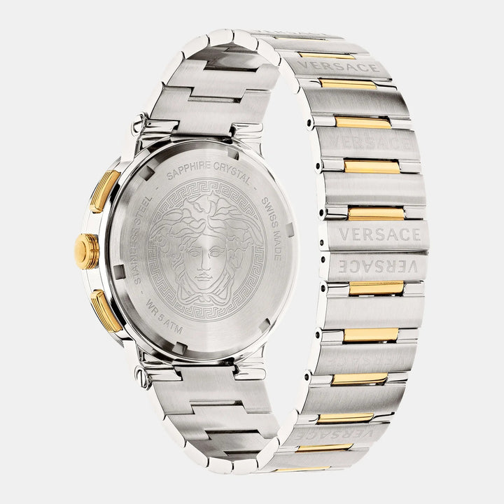Versace Greca VEZ900321 Silver Dial Stainless Steel Men&