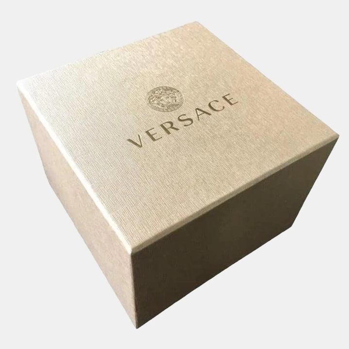 Versace Greca VEZ900421 Black Dial Stainless Steel Men&