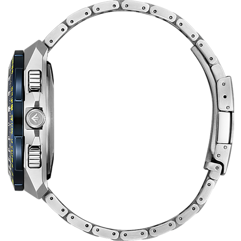 Citizen Promaster Watch JY8125-54L for Men – Analog-Digital (Chronograph) Stainless Steel