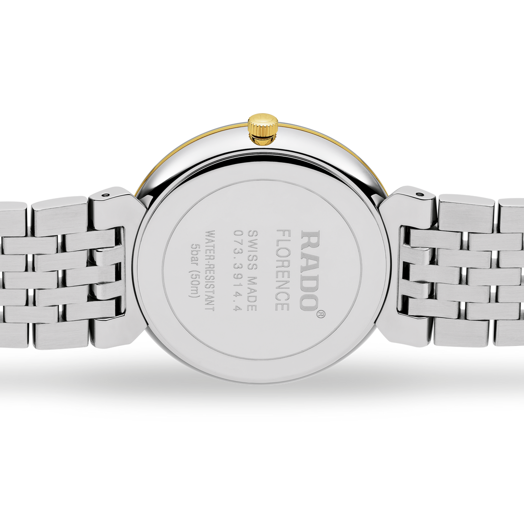 Rado Florence 38mm White Dial Stainless Steel Quartz Unisex Watch R48912023