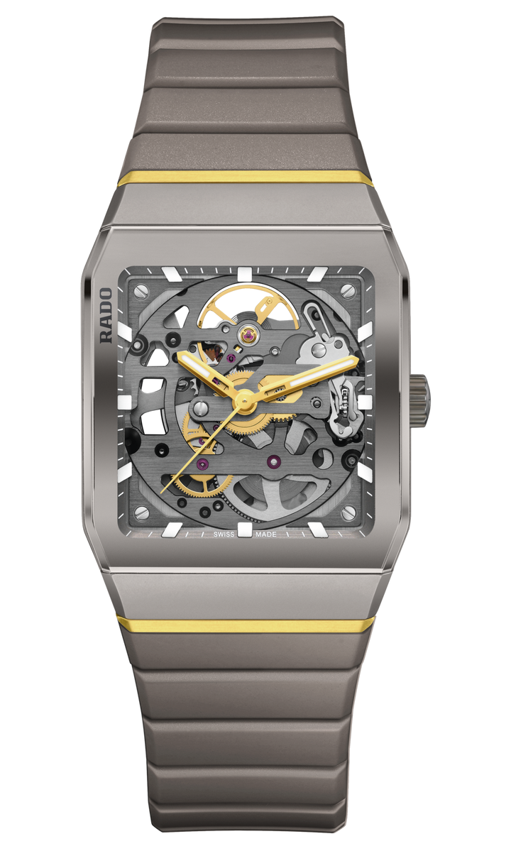 Rado Anatom Skeleton 32.5mm Plasma HTC Skeleton Dial Grey Ceramic Bracelet