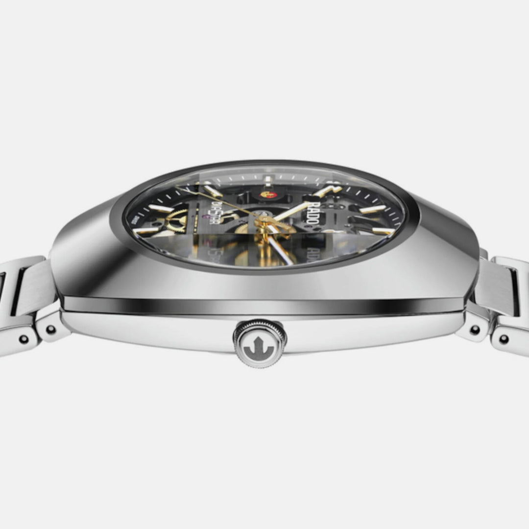 Rado DiaStar Original Skeleton 38mm Grey Skeleton Dial Stainless Steel Automatic
