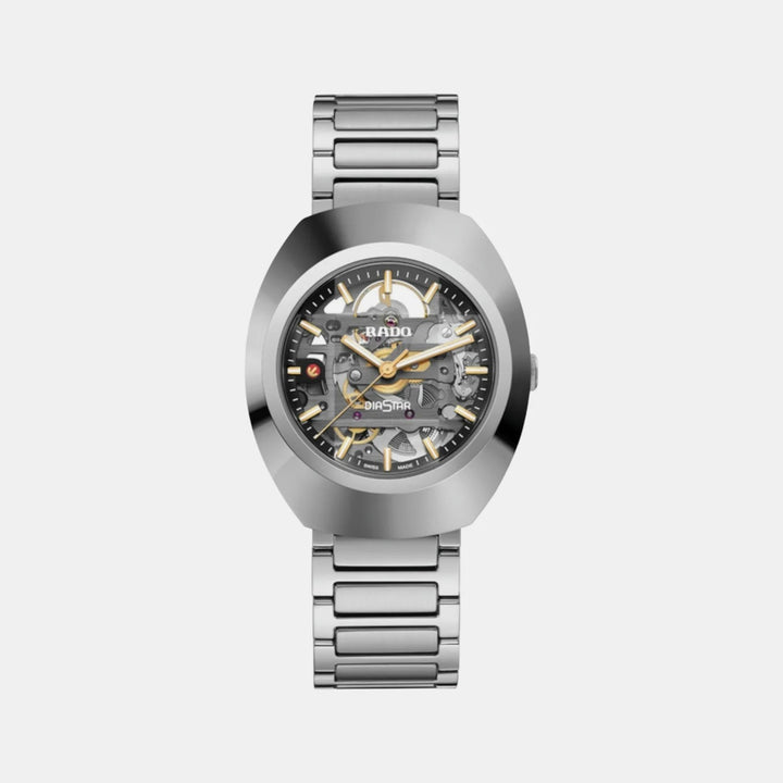Rado DiaStar Original Skeleton 38mm Grey Skeleton Dial Stainless Steel Automatic