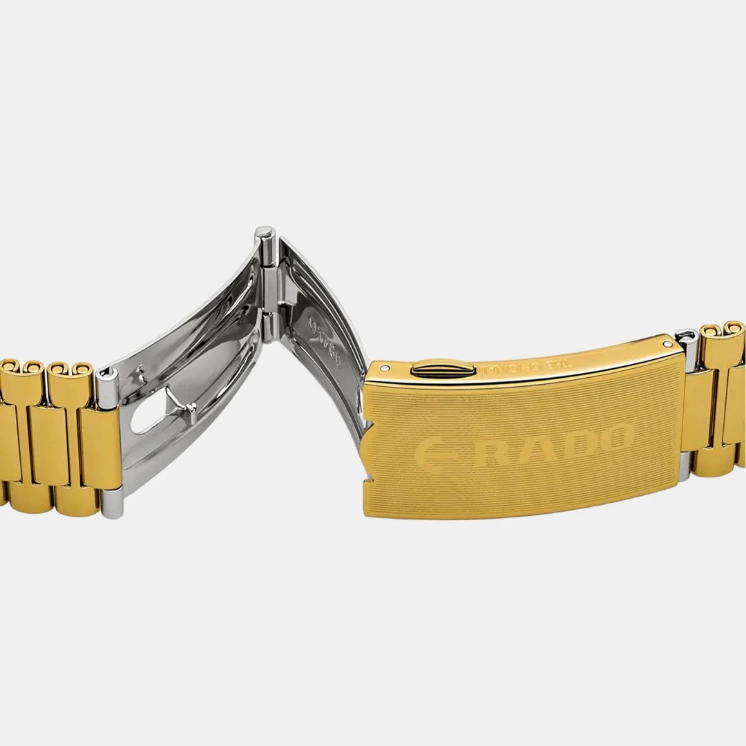 Rado The Original Automatic 35mm Gold Dial Gold PVD Hardmetal Jubile Bracelet