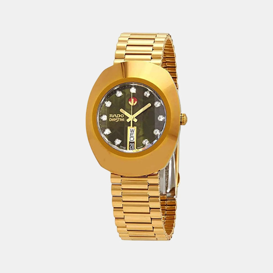 Rado The Original Automatic 35mm Green Dial CVD Hardmetal Bracelet