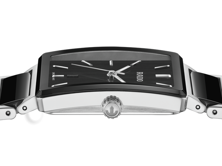 Rado Integral 31.5mm Black Dial Ceramic Bracelet Quartz Watch