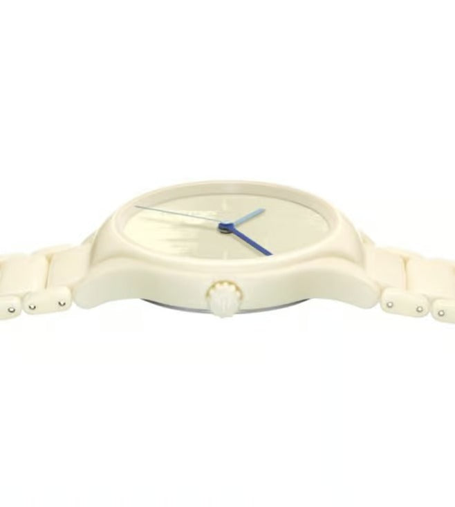 Rado True Round 40mm Le Corbusier White Ivory Ceramic Automatic Watch