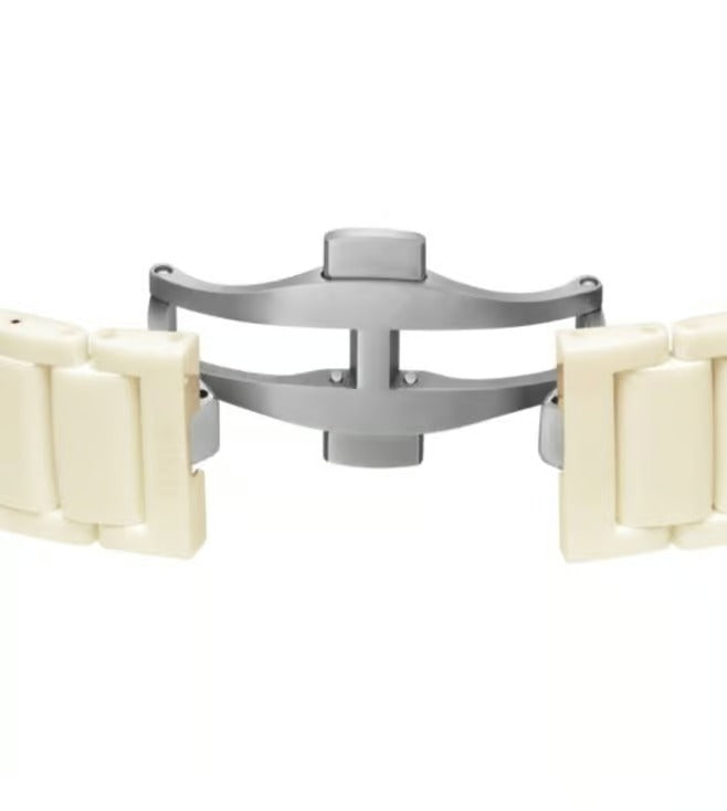 Rado True Round 40mm Le Corbusier White Ivory Ceramic Automatic Watch