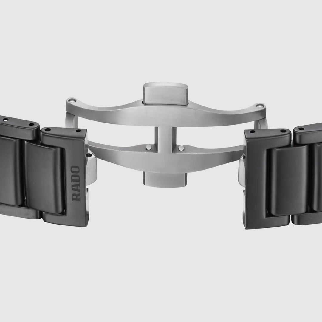 Rado True Round 40mm Le Corbusier Black Ceramic Automatic Watch