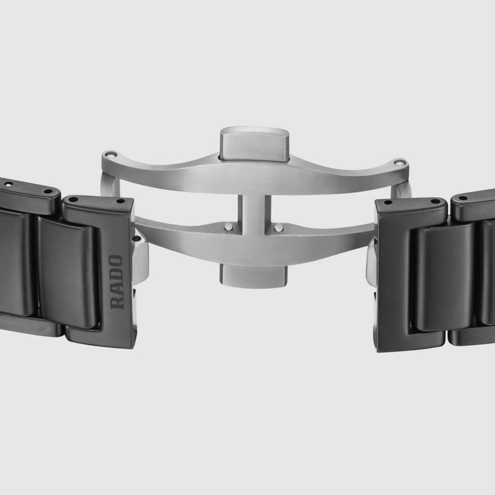 Rado True Round 40mm Le Corbusier Black Ceramic Automatic Watch