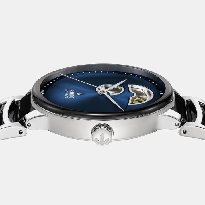 Rado Centrix 39.5mm Blue Gradient Open Heart Automatic Watch (R30012202)