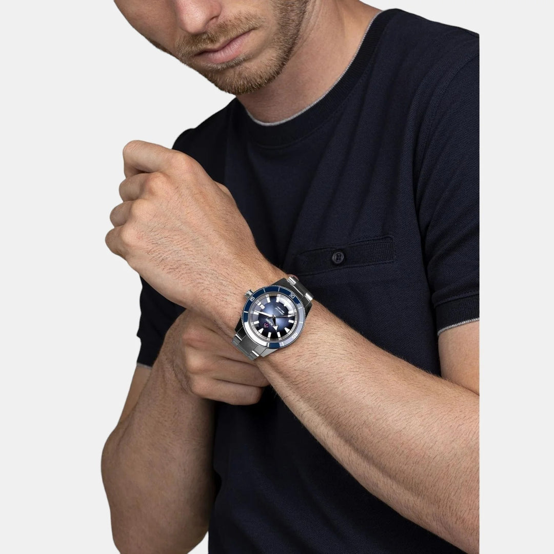 Rado Captain Cook Automatic 42mm Blue Dial Stainless Steel Diver&