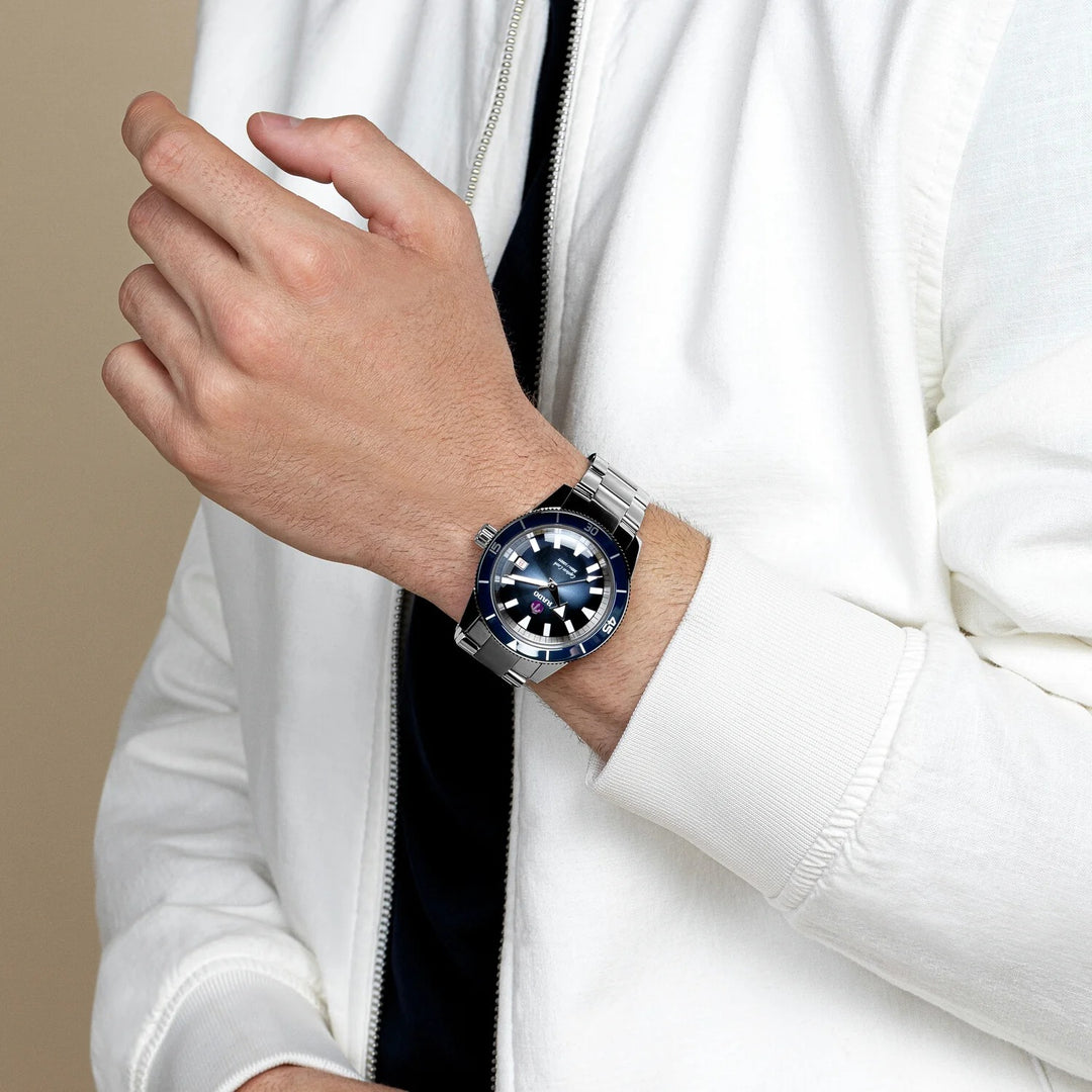 Rado Captain Cook Automatic 42mm Blue Dial Stainless Steel Diver&