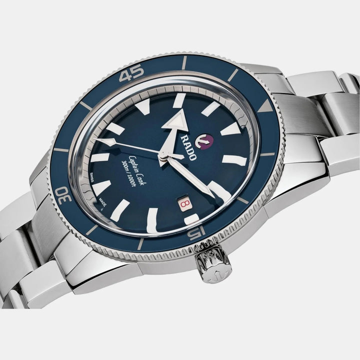 Rado Captain Cook Automatic 42mm Blue Dial Stainless Steel Diver&
