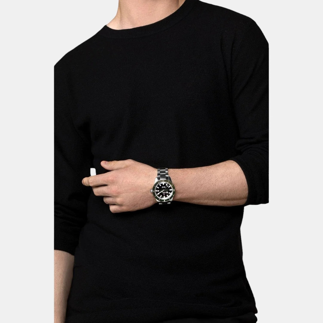 Rado Captain Cook Automatic 42mm Green Dial High-Tech Ceramic Diver&