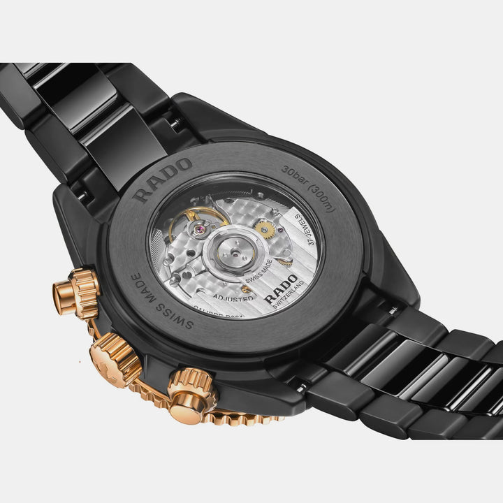 Rado Captain Cook High-Tech Ceramic Automatic Chronograph 43mm Black Men&