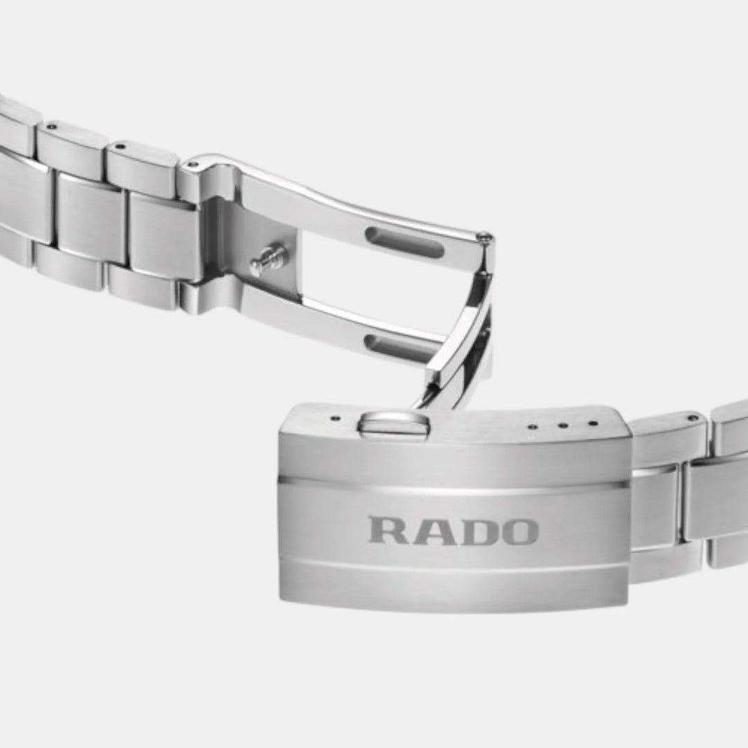 Rado HyperChrome 41.5mm Dark Blue Dial Blue Ceramic Bezel Quartz Men&