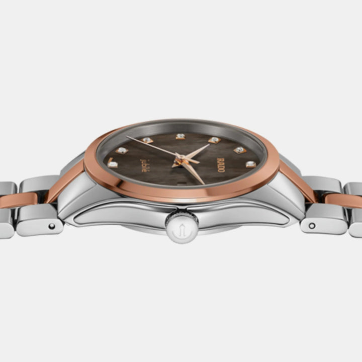 Rado HyperChrome Women 30mm Brown Mother of Pearl Ladies Quartz Watch R32976912
