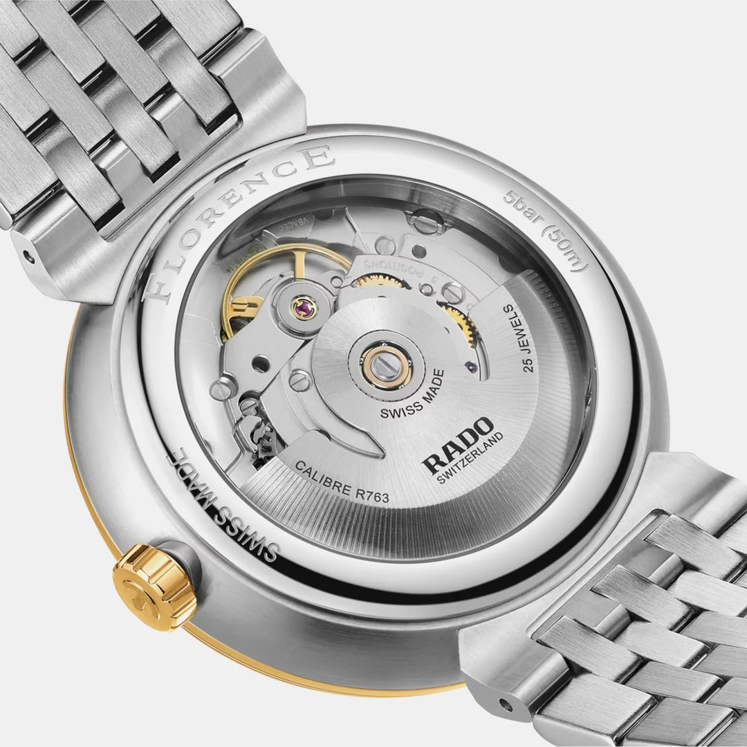 Rado Florence Automatic 39mm Green Dial 4 Diamond Markers Unisex Watch R48903723