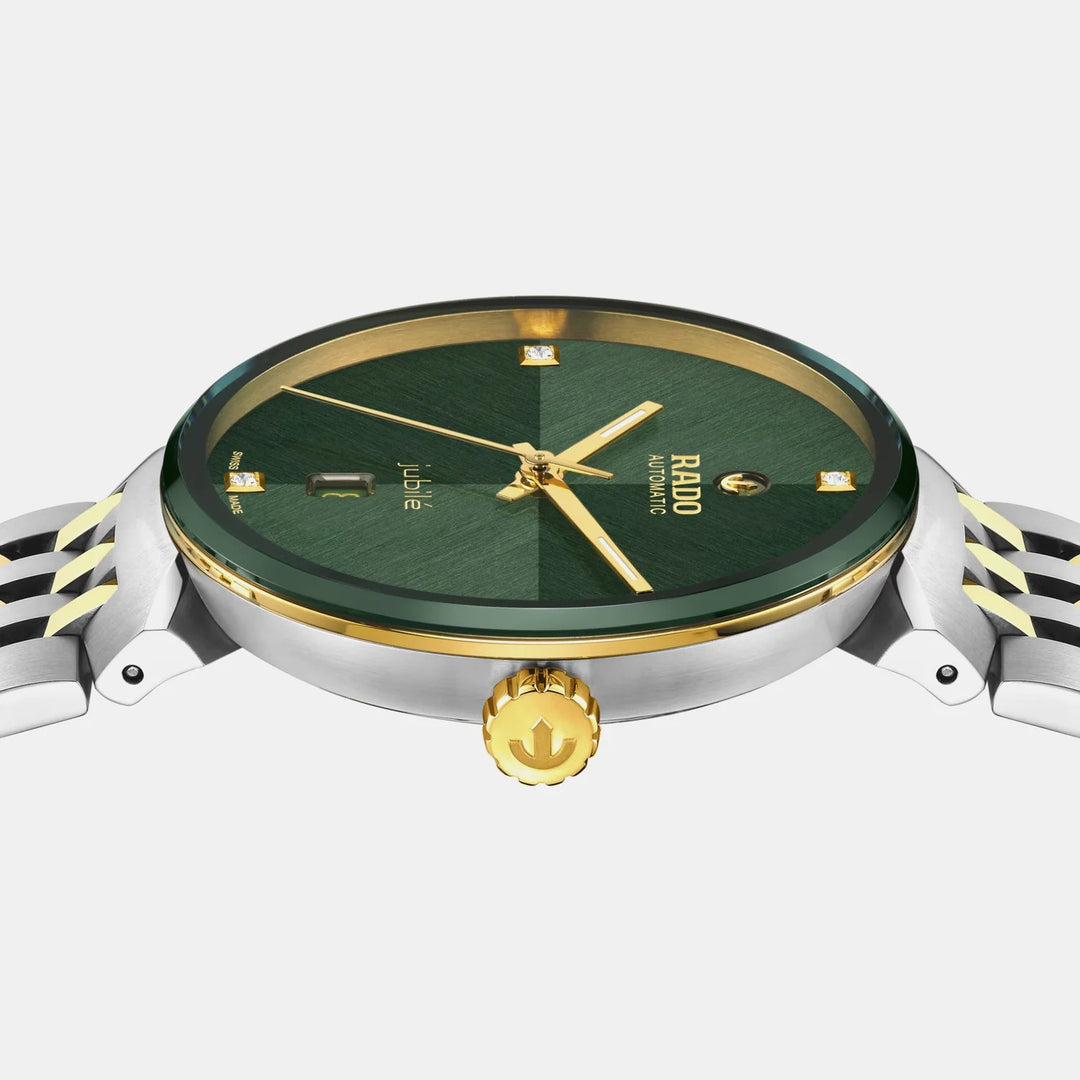Rado Florence Automatic 39mm Green Dial 4 Diamond Markers Unisex Watch R48903723