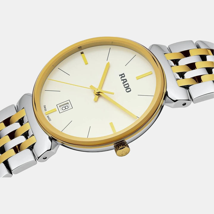 Rado Florence 38mm White Dial Stainless Steel Quartz Unisex Watch R48912023