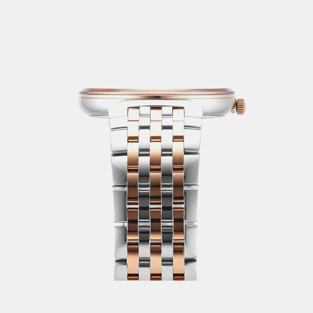 Rado Florence 38mm Brown Dial 12 Diamonds Rose Gold Two-Tone Quartz Watch R48912763